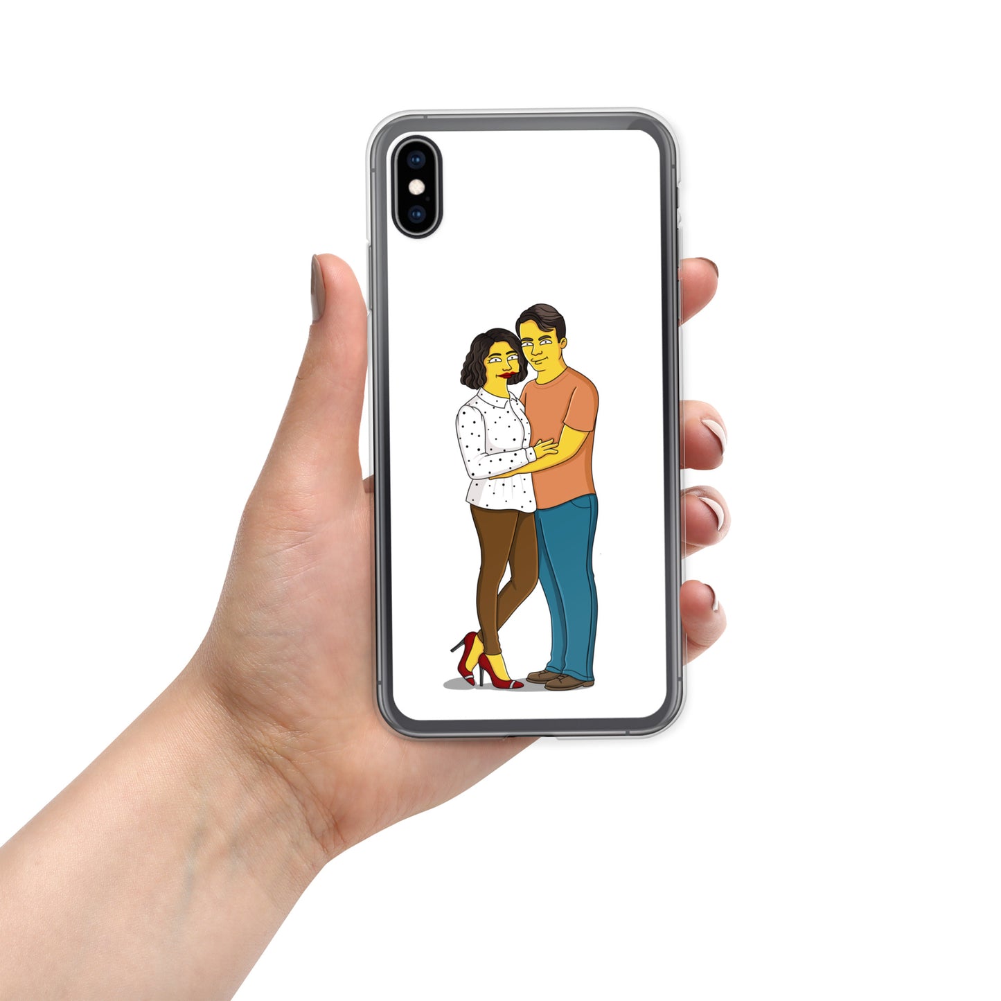 Custom Simpsons iPhone Case