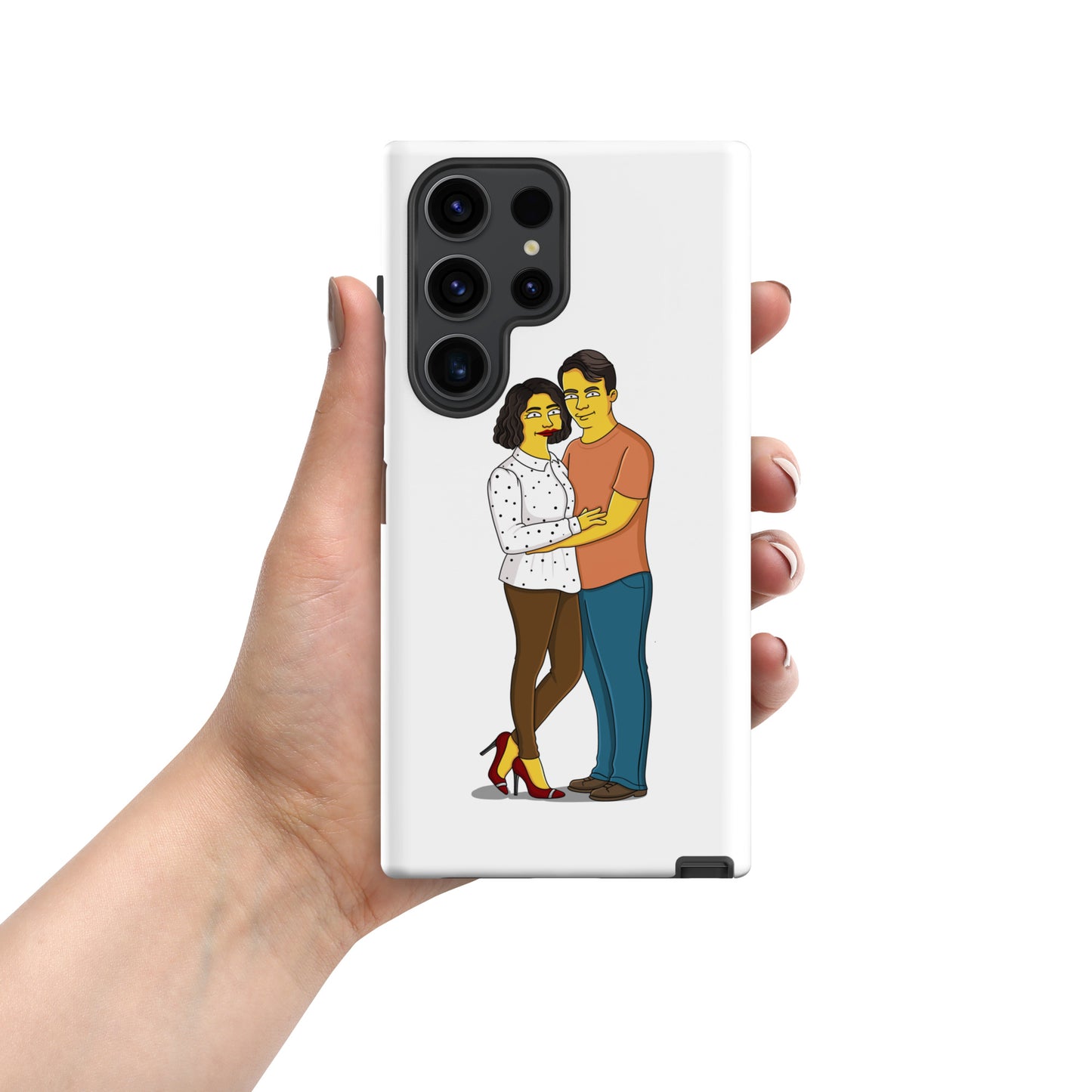 Custom Simpsons Samsung Case