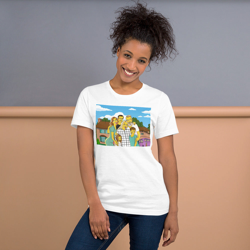 Custom Simpsons Unisex T-shirt