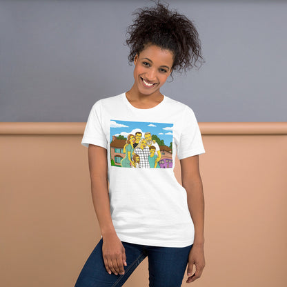 Custom Simpsons Unisex T-shirt