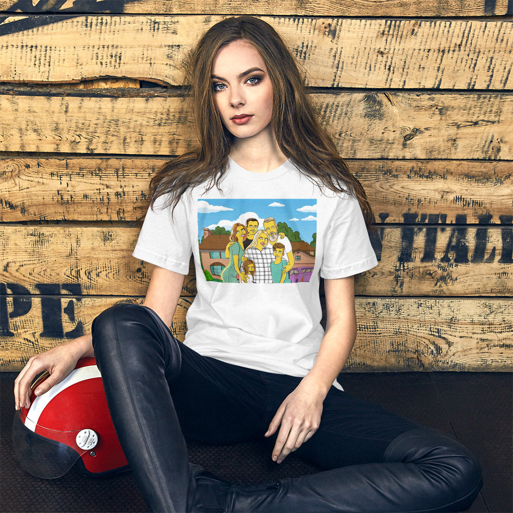 Custom Simpsons Unisex T-shirt
