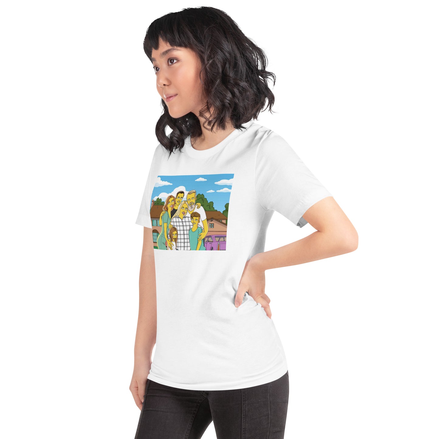 Custom Simpsons Unisex T-shirt