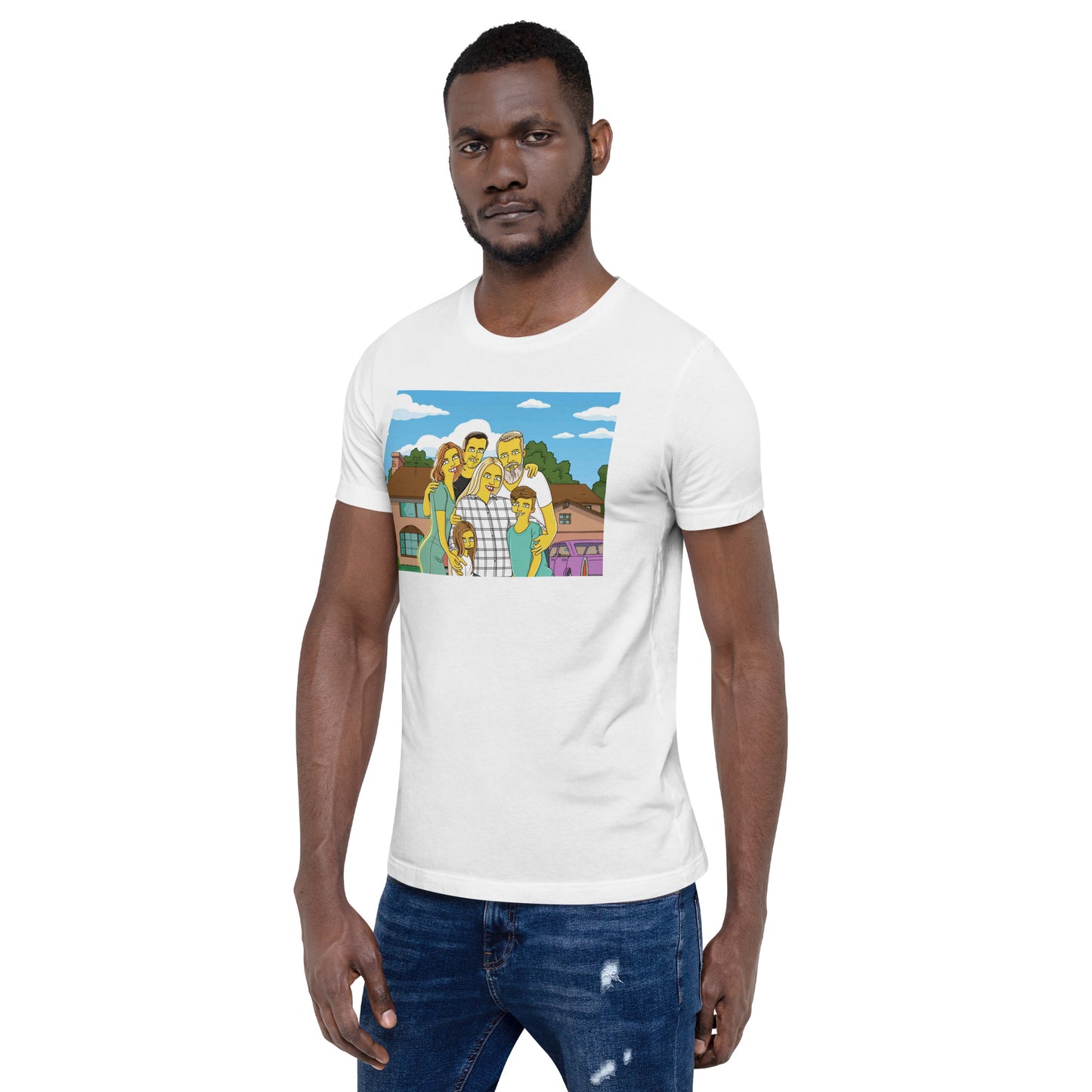 Custom Simpsons Unisex T-shirt