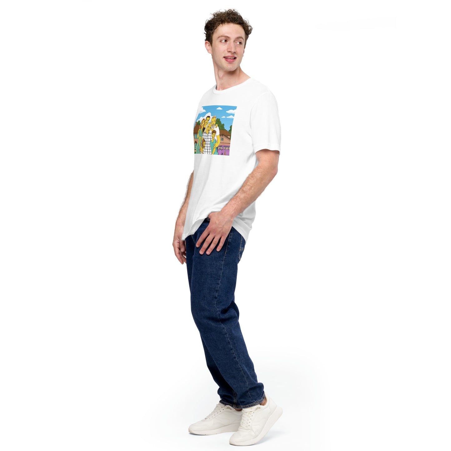 Custom Simpsons Unisex T-shirt