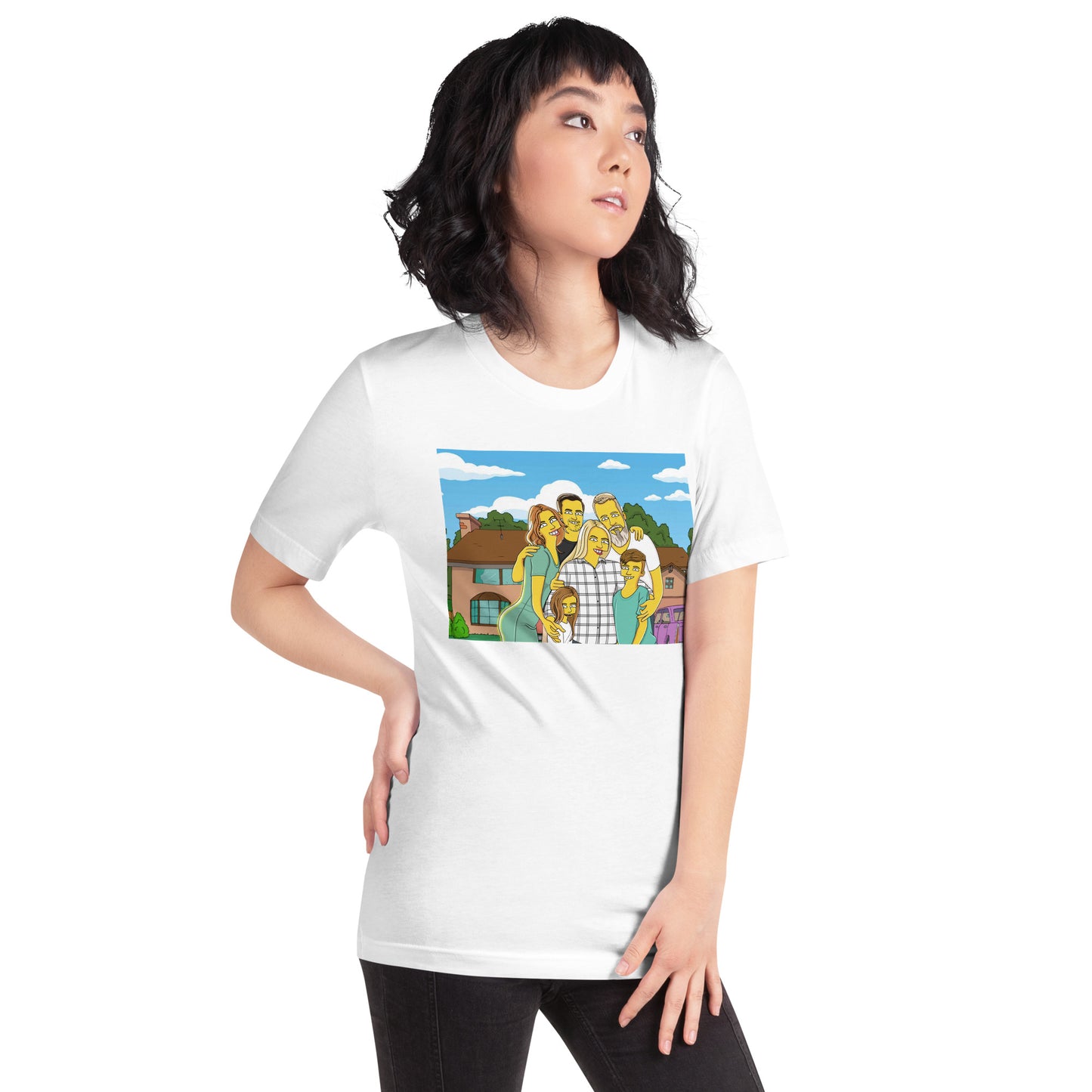 Custom Simpsons Unisex T-shirt