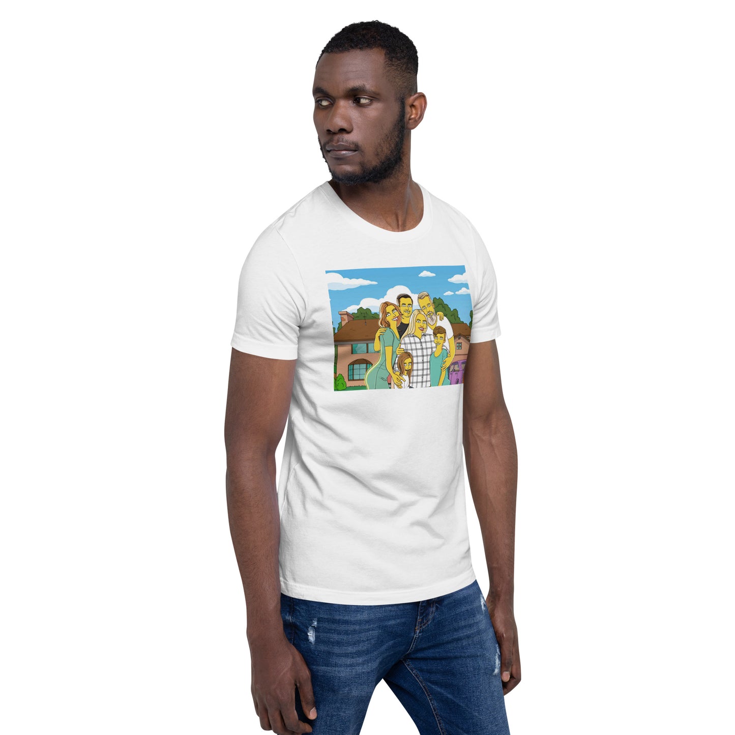 Custom Simpsons Unisex T-shirt