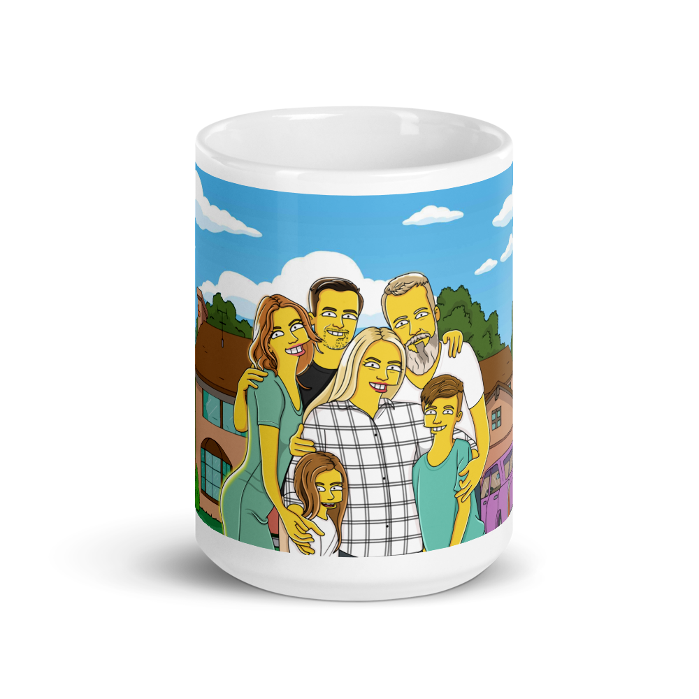 Custom Simpsons Mug