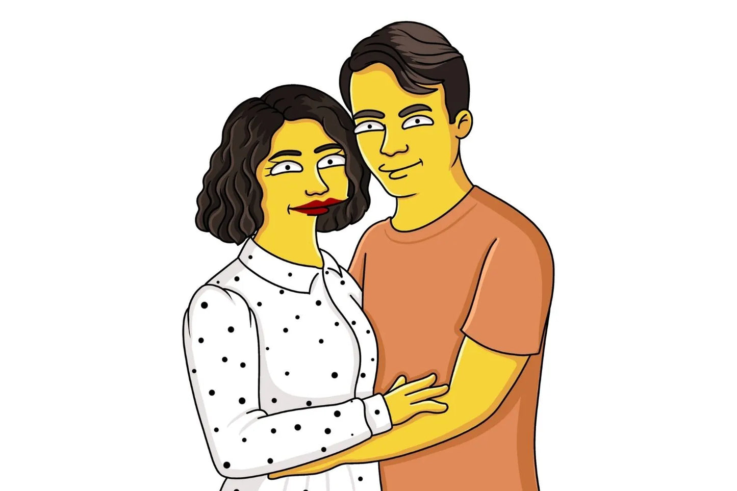 Custom Simpsons Portrait