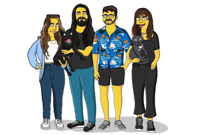 Custom Simpsons Portrait