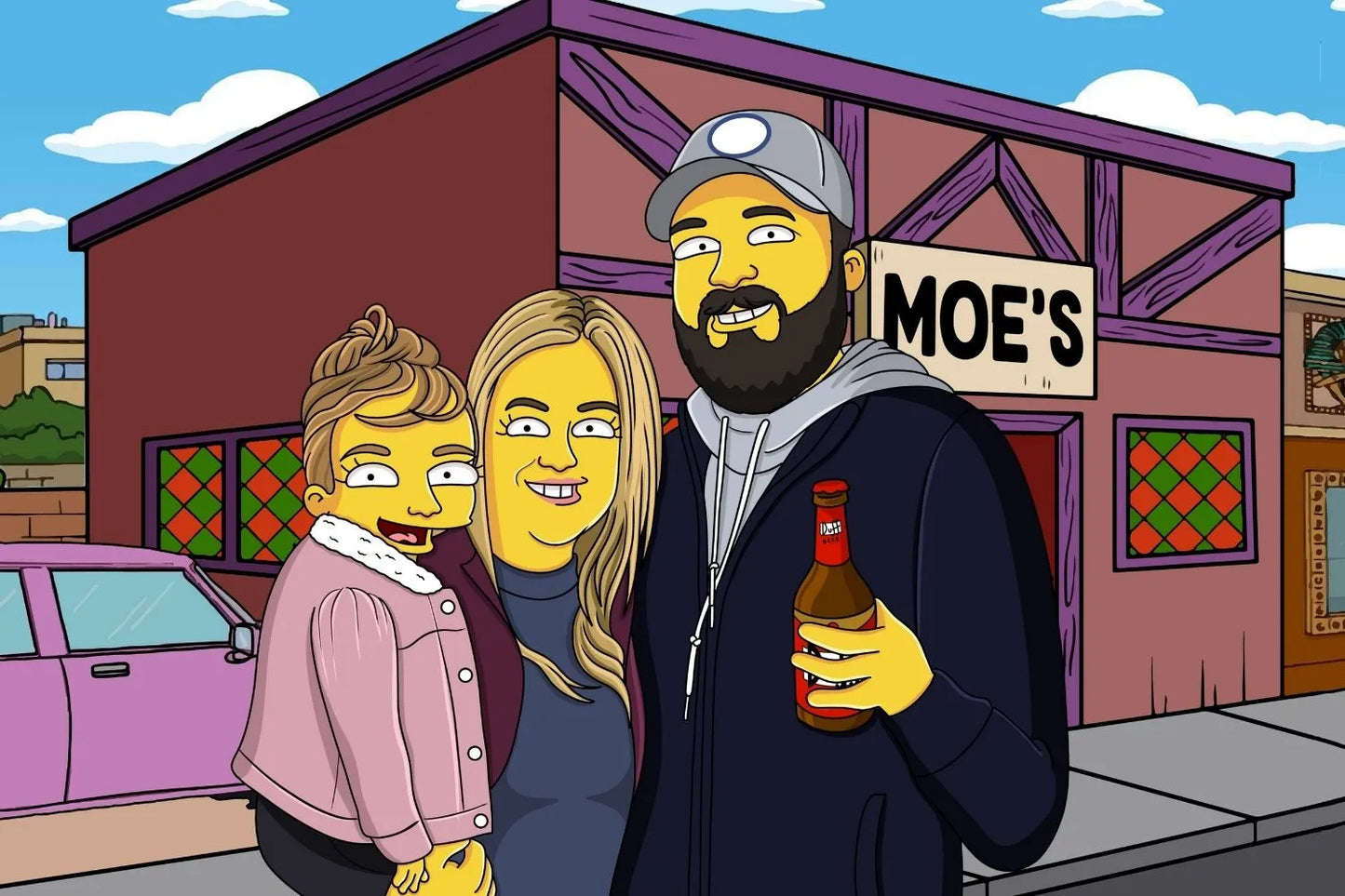 Custom Simpsons Portrait