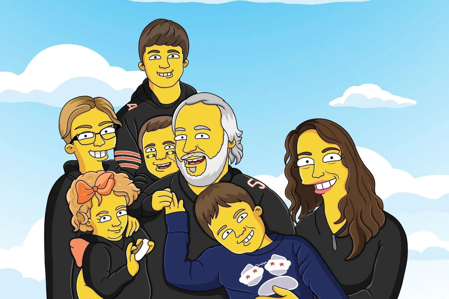 Custom Simpsons Portrait