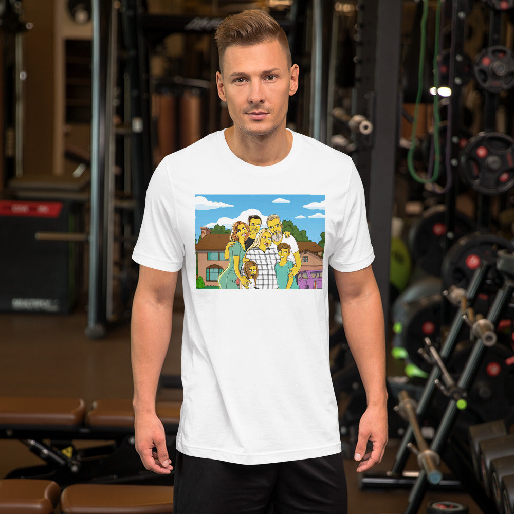 Custom Simpsons Unisex T-shirt