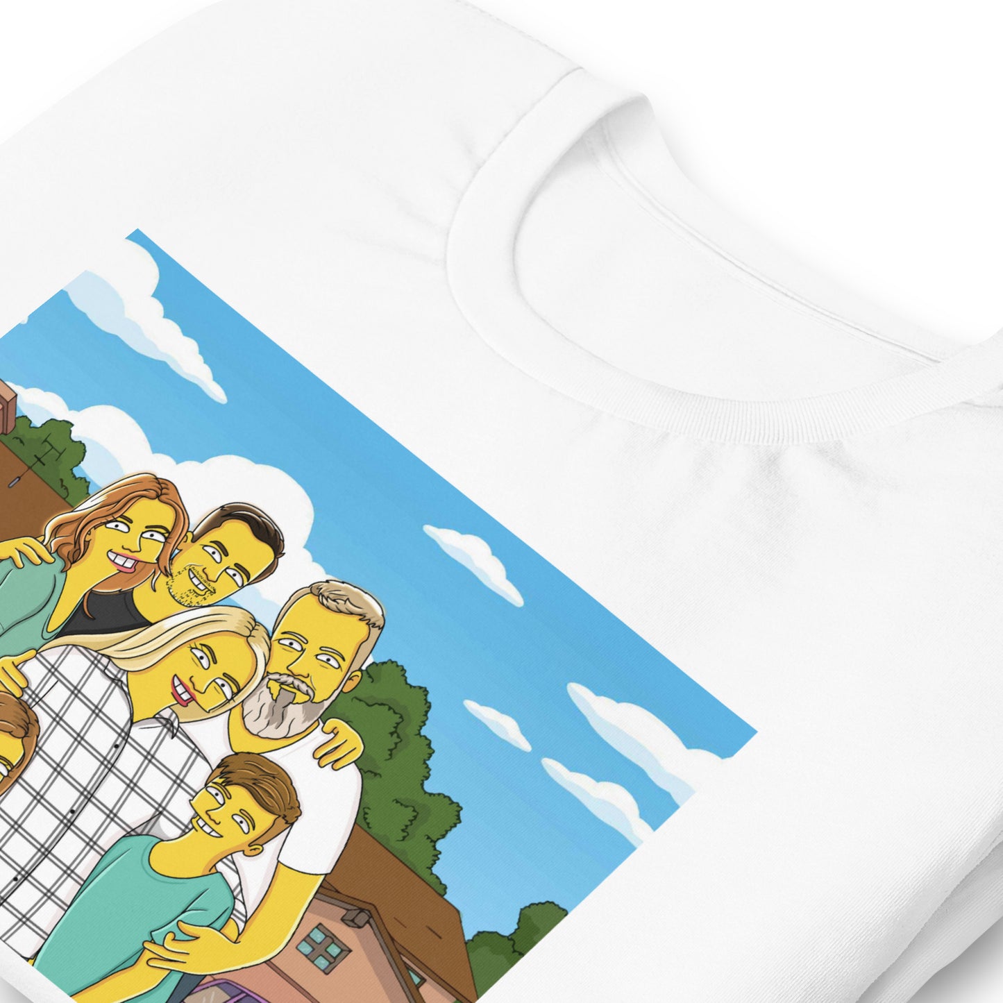 Custom Simpsons Unisex T-shirt