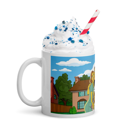 Custom Simpsons Mug