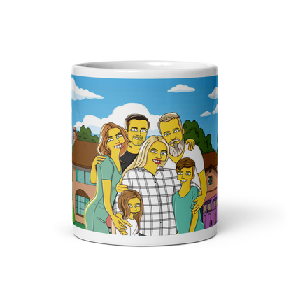 Custom Simpsons Mug